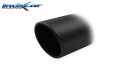 Universal-Endrohr 100mm X-Race Black Matt mit...
