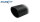 Universal-Endrohr 100mm X-Race Black Matt mit Anschlussrohr Edelstahl