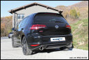 VW Golf 7 2.0 GTI 230PS Kat-Ersatzrohr mit Sportkat Edelstahl