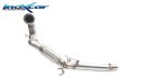 VW Golf 7.5 2.0 GTI 245PS Kat-Ersatzrohr 76mm Edelstahl