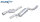 Mazda 3 2.3 16V Turbo MPS 260PS Sportauspuff 102mm Edelstahl