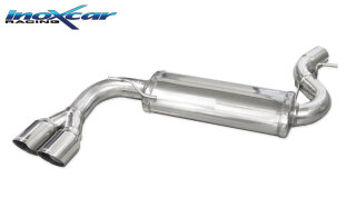 BMW X3 xDrive 20D 184PS Sportauspuff 2x80mm Racing Edelstahl