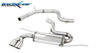 VW Golf 5 2.0 TFSI GTI 200-230PS Sportauspuffanlage 63.5mm Racing Edelstahl