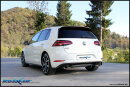 VW Golf 7.5 2.0 GTI 245PS Sportauspuffanlage 76mm Racing Edelstahl