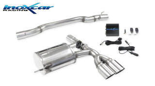 Mini Cooper S JCW Gp 2.0T 2020 OPF 306PS Klappenauspuff 2x90mm Racing Edelstahl