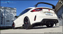 Honda Civic R 2.0i V-Tech 329PS Sportauspuffanlage 114mm Racing Black Ceramic 70mm Edelstahl