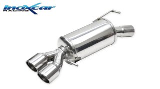 Audi A4 Quattro B8 2.0 TFSI 211PS Sportauspuff 2x80mm X-RACE Edelstahl