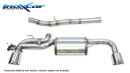 BMW F40 M135I xDrive 11 306PS Klappenauspuff 100mm RS...