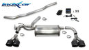 BMW F40 116i 1.5T 118i 1.5T 109PS Klappenauspuff 2x100mm...