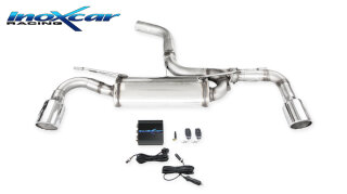 VW Golf 7.5 2.0 GTI 245PS Klappenauspuff 100mm X-RACE Edelstahl
