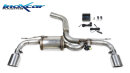 VW Golf 7 2.0 GTI 230PS Klappenauspuff 100mm X-RACE...