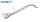 Renault Clio 4 1.5 dCi 100PS Endrohre ohne Schalldämpfer 2x80mm Racing Edelstahl