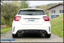 Mercedes A-Klasse A200 1.6 Premium 156PS Endrohre ohne Schalldämpfer Edelstahl
