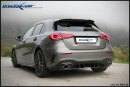 Mercedes A-Klasse A250 2.0 2WD 224PS Endrohre ohne Schalldämpfer Edelstahl