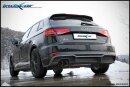 Audi A3 Sportback 2.0 TFSI Sport 2WD 190PS Klappenauspuff 2x80mm Black Ceramic Edelstahl