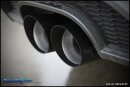 Audi A3 Sportback 2.0 TFSI Sport 2WD 190PS Klappenauspuff 2x80mm Black Ceramic Edelstahl