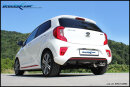 Kia Picanto GT-Line 1.0 TGDI 100PS Kat-Ersatzrohr Edelstahl