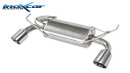 Nissan 350Z 3.5 V6 300PS Duplex-Sportauspuff 102mm RS Edelstahl