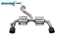 Ford Focus 2.3i RS Turbo 350PS Duplex-Sportauspuff 114mm...