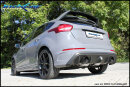 Ford Focus 2.3i RS Turbo 350PS Duplex-Sportauspuff 110mm X-RACE Edelstahl