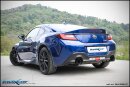 Toyota GR 86 2.4i 234PS Klappenauspuff 114mm Racing Black Ceramic Edelstahl
