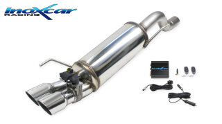Alfa Romeo Mito 1.4 16V TB MultiAir 135PS Klappenauspuff 2x80mm Racing Edelstahl