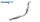 Ford Ranger 2.0 Td 170PS Kat-Ersatzrohr Edelstahl